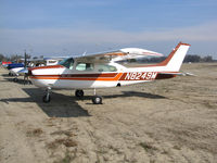 N8249M @ KTLR - privately-owned Cessna T210M from Camarillo, CA @ Mefford Field (Tulare, CA) for 2014 International Ag Expo - by Steve Nation