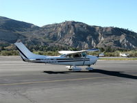 N928JC @ SZP - 1977 Cessna 182Q SKYLANE, Continental O-470-U 230 Hp, taxi to Rwy 04 - by Doug Robertson