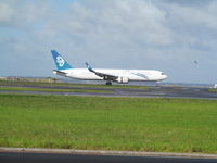 ZK-NCL @ NZAA - still in old colour scheme - not for much longer I reckon. - by magnaman