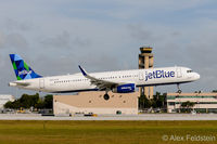 N907JB @ FLL - Blue Really Got Me Goin' - by Alex Feldstein
