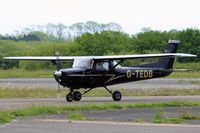 G-TEDB @ EGFH - F150L, Bristol Lulsgate based, previously G-AZIZ, seen shortly after landing on runway 28. - by Derek Flewin