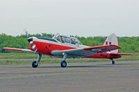 G-BXIM @ EGFH - Chipmunk 22, RAF Halton based, previusly WK512, coded A, Army Air corps, seen shortly after landing on runway 28. - by Derek Flewin