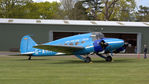 G-AHKX @ EGTH - 3. G-AHKX engine run-up prior to first 2015 Season's Display at The Shuttleworth Collection.
