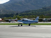 N15832 @ SZP - 1972 Piper PA-28R-200 ARROW IV, Lycoming IO-360-C1C 200 Hp, landing roll Rwy 04 - by Doug Robertson