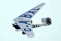 G-ABXL @ EGTH - Granger Archaeopteryx [3A] Old Warden~G 30/06/1974. From a slide.