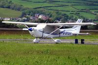 G-STAY @ EGFP - Reims Hawk XP, Haverfordwest based, previously OE-DVX, D-EOVX, seen parked up. - by Derek Flewin