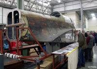 P1344 @ EGWC - Pictured within the Michael Beetham Conservation Centre annex to the RAF Museum at Cosford undergoing full restoration to display standard. - by Clive Pattle