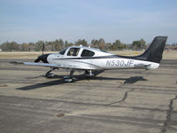 N530JF @ KTLR - Flying Hi LLC Cirrus Design SR22T @ Mefford Field (Tulare, CA) for the 2014 International Ag Expo - by Steve Nation