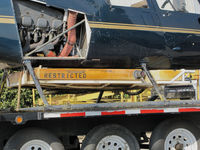 N336SG @ KTLR - Close-up of chemical tank on privately-owned Robinson R44 used for crop protection @ Mefford Field (Tulare, CA) - by Steve Nation
