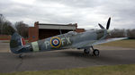 G-CGYJ @ EGSU - 4. TD314 - recently restored. seen at Duxford Airfield.