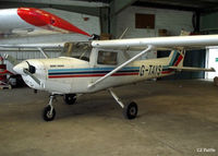 G-TAYS @ EGPJ - Hangared at Fife Airport, Glenrothes EGPJ in its Tayside Aviation colour scheme. - by Clive Pattle