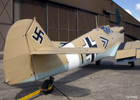 G-AWHE @ EGSU - Rear view at the IWM Duxford - by Clive Pattle