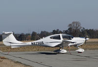 N825US @ KPRB - privately-owned Diamond DA-40 from Irvine, CA visiting @ Paso Robles Municipal Airport, CA - by Steve Nation
