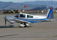 N74400 @ KSNS - privately-owned Grumman AA-5B from Palo Alto, CA visiting Salinas Municipal Airport, CA - by Steve Nation