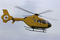 G-SPHU - EC-135T-2, on temp deployment to EGFH as Helimed 57, seen en-route RTB. - by Derek Flewin