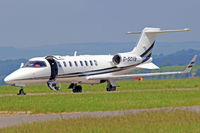 G-SOVB @ EGFF - Learjet 45, Biggin Hill based, previously N5018G, G-OLDJ, N138AX, seen parked up.