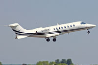 G-SOVB @ EGFF - Learjet 45, Biggin Hill based, previously N5018G, G-OLDJ, N138AX, call sign Zenstar 02b, en-route RTB.