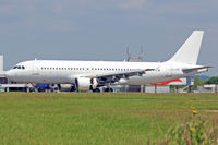 YL-LCK @ EGFF - A320-214, Cardiff based, Callsign Kestrel 7437, previously F-WWIT, N101UW, RP-C3229, HB-JIZ, OE-IBU, seen landing on runway 30, out of Enfidha