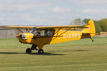G-ASPS @ EGBR - Piper J3C-90 at The Real Aeroplane Club's Auster Fly-In, Breighton Airfield, May 4th 2015. - by Malcolm Clarke