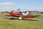 G-BHTC @ EGBR - CEA Jodel DR-1051-M1 at The Real Aeroplane Club's Auster Fly-In, Breighton Airfield, May 4th 2015. - by Malcolm Clarke
