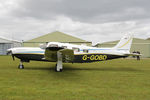 G-GOBD @ X5FB - Piper PA-32R-301 Saratoga II HP at the opening of Fishburn Airfield's new clubhouse, May 17th 2015. - by Malcolm Clarke