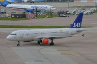 SE-RJF @ EGCC - Just landed at Manchester. - by Graham Reeve