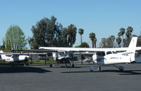 N824LB @ KRHV - A local 2005 Cessna 172S getting some new avionics with 2 other Cessnas at the avionics shop at Reid Hillview Airport, CA. - by Chris Leipelt