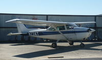 N23AT @ KRHV - A local 1978 Cessna 172N (California Nice Air, San Jose, CA) normally used for flight training, is sitting next to the avionics shop for maintenance at Reid Hillview Airport, CA. - by Chris Leipelt