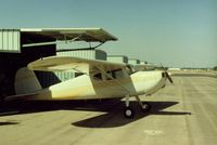 N89364 @ TCY - 364 being put back in the barn at the Tracy airport. The C140 was (still is) a sweet flying plane.