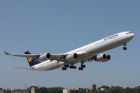 D-AIHZ @ LMML - A340 D-AIHZ Lufthansa - by Raymond Zammit