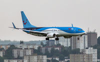 D-ATUP @ EDDR - on final, inbound from Las Palmas - by Friedrich Becker