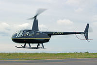 G-EEZR @ EGFH - Raven II, Thruxton based, hover taxxing.