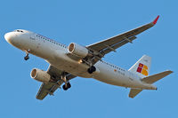 EC-LYE @ EGLL - Airbus A320-216(SL) [5729] (Iberia Express) Home~G 26/05/2015. On approach 27R. - by Ray Barber