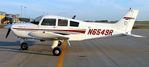 N6549R @ KGFK - Beech B19 Musketeer Sport on the ramp in Grand Forks, ND. - by Kreg Anderson