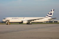 SX-BPN @ CYYZ - In Toronto for the official inaugural flight of SkyGreece from Toronto to Athens. - by Robert Jones