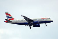 G-EUPV @ EGLL - Airbus A319-131 [1423] (British Airways) Home~G 14/05/2010. On approach 27L.