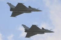 31 @ LFRJ - French Naval Aviation Dassault Rafale M, Flight over Landivisiau Naval Air Base (LFRJ) - by Yves-Q