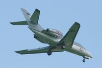 32 @ LFRJ - Dassault Falcon 10MER, Short approach rwy 08, Landivisiau Naval Air Base (LFRJ) - by Yves-Q