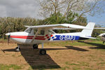 G-BAPJ @ X5FB - Reims FRA150L Aerobat at the opening of Fishburn Airfield's new clubhouse, May 16th 2015. - by Malcolm Clarke