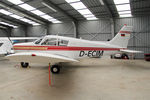 D-ECIM @ X5FB - Piper PA-28-140 Cherokee E, an airfield resident, at the opening of Fishburn Airfield's new clubhouse, May 16th 2015. - by Malcolm Clarke
