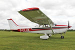 G-CLUX @ X5FB - Reims F172N Skyhawk at the opening of Fishburn Airfield's new clubhouse, May 17th 2015. - by Malcolm Clarke