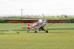 G-BTWL @ X5FB - Wag-Aero Sport Trainer at the opening of Fishburn Airfield's new clubhouse, May 17th 2015. - by Malcolm Clarke