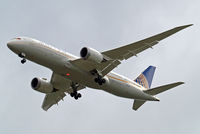 N26910 @ EGLL - Boeing 787-8 Dreamliner [34826] (United Airlines) Home~G 07/05/2015. On approach 27R. - by Ray Barber