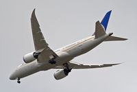 N26910 @ EGLL - Boeing 787-8 Dreamliner [34826] (United Airlines) Home~G 07/05/2015. On approach 27R. - by Ray Barber
