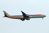 EC-JBA @ EGLL - Airbus A340-642 [606] (Iberia) Home~G 07/05/2015. On approach 27L. - by Ray Barber