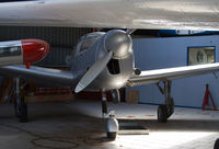F-BLLO @ EHLE - In the back corner of an Early Birds Foundation hangar at Lelystad - by alanh