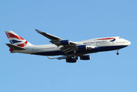 G-BYGE @ EGLL - Boeing 747-436 [28858] (British Airways) Home~G 21/05/2015. On approach 27L.