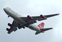 G-VBIG @ EGLL - Boeing 747-4Q8 [26255] (Virgin Atlantic) Home~G 09/05/2015. On approach 27R.