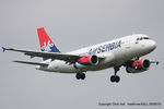 YU-APF @ EGLL - Air Serbia - by Chris Hall