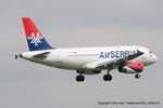 YU-APF @ EGLL - Air Serbia - by Chris Hall